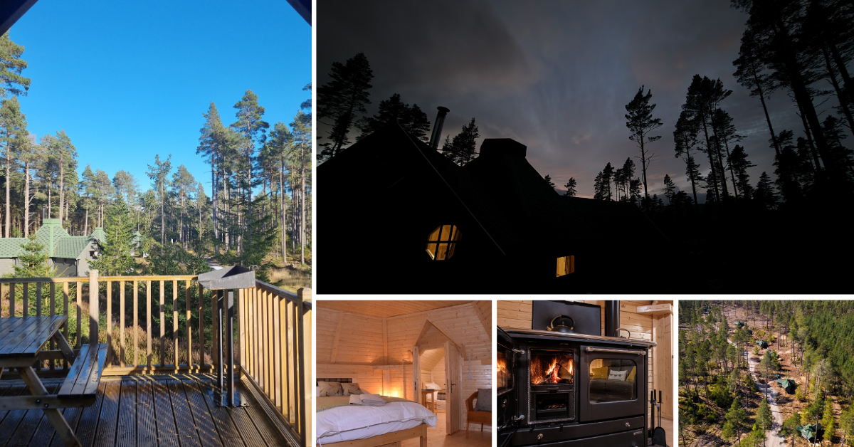 relaxation bothies and dark sky Wellness and relaxation at the award winning selfcatering Cairngorm Bothies